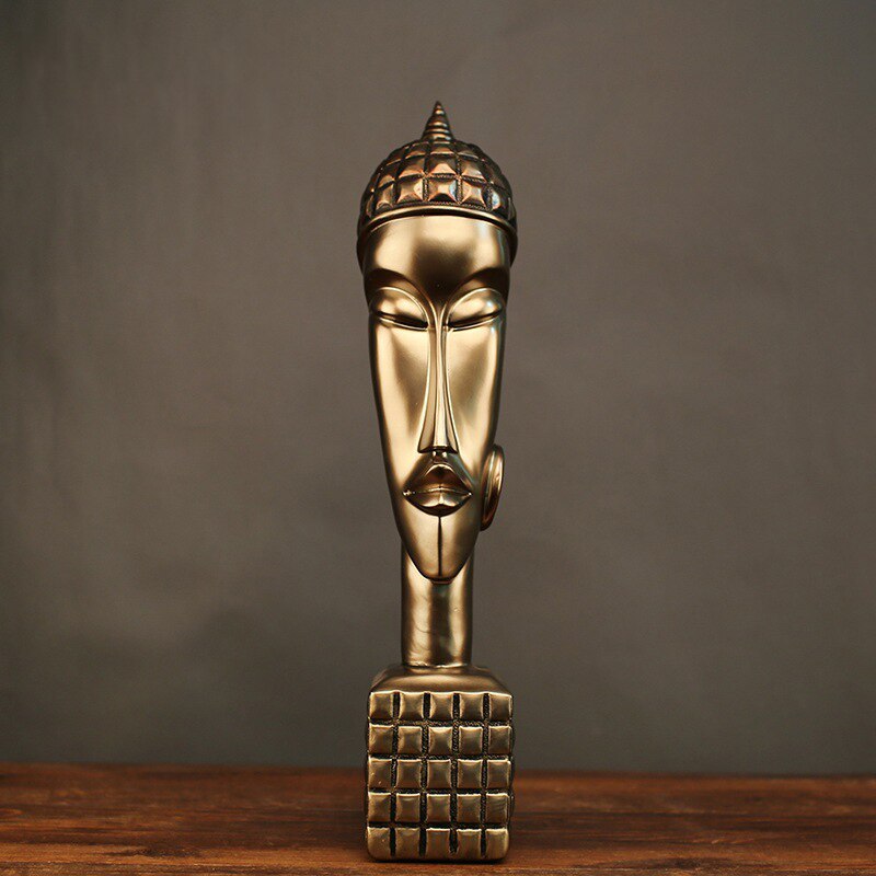 African Statue <br/> Bronze
