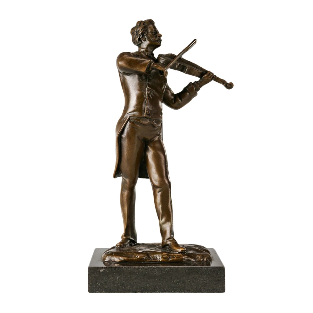 Bronze Sculpture <br/> Johann Strauss Statue 21 cm