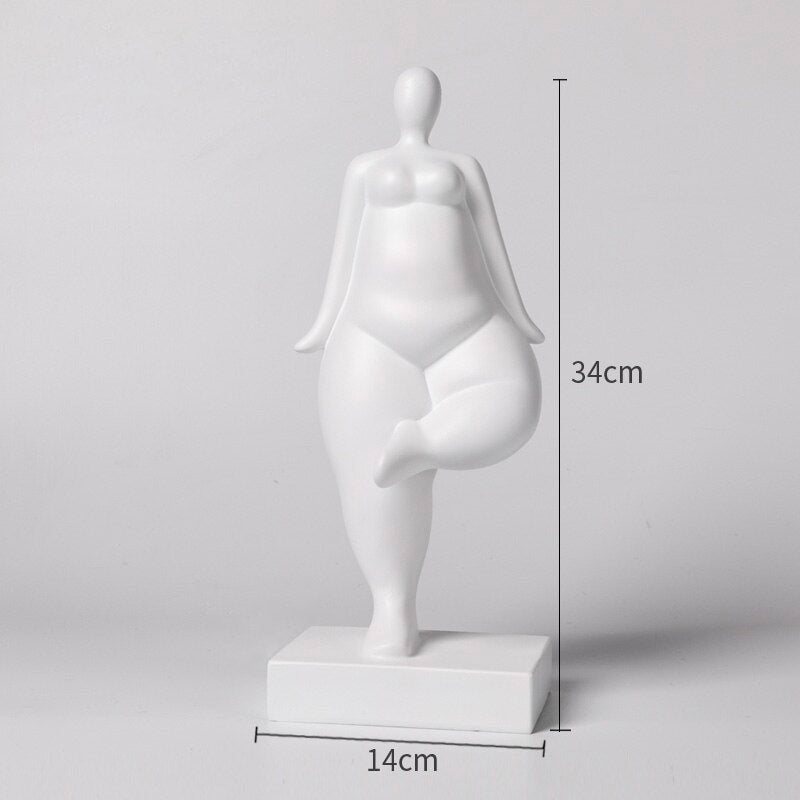 Woman Statue <br/> Plus-Size Woman Sculpture