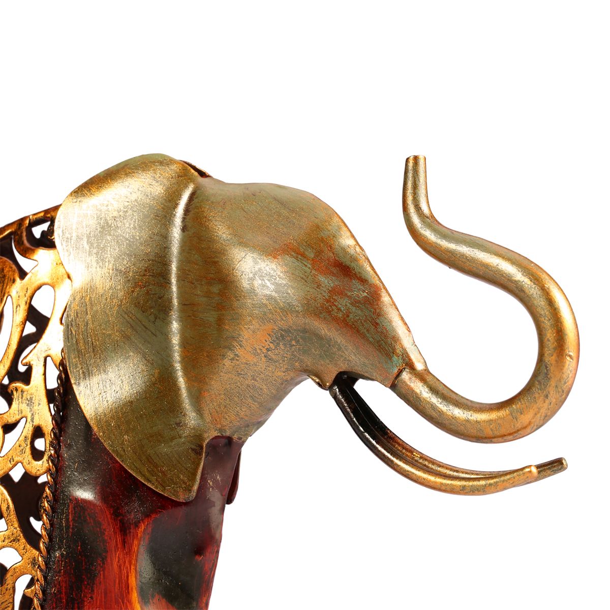 Metal <br/> Elephant Statue