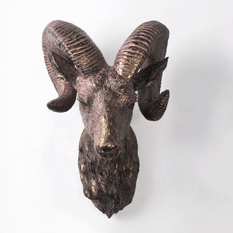 Animal Wall Sculpture <br/> Mouflon