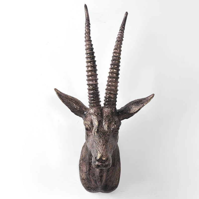 Antelope Wall Sculpture <br/> Bedroom Wall Decor
