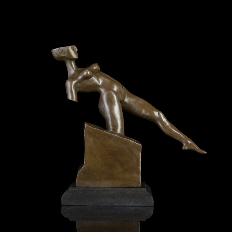 Rodin Woman Sculpture in Bronze 31 cm