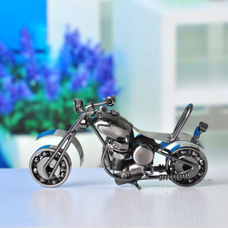 Retro Metal Handmade Cruiser Motorcycle