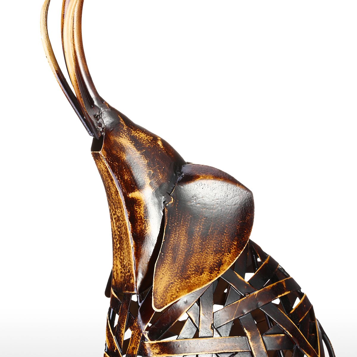 Metal Elephant Statue <br/> XXL Decor