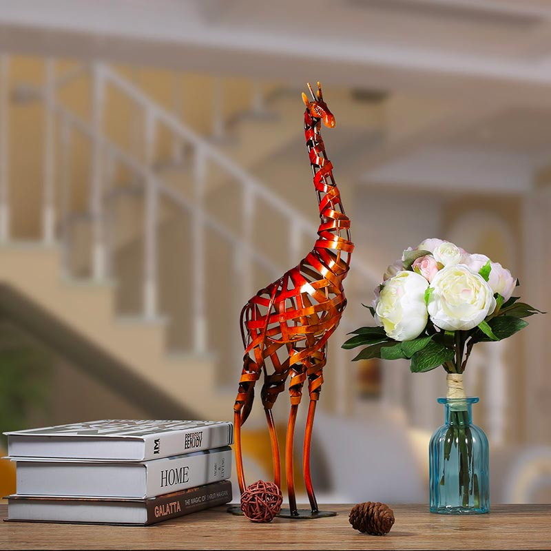 Giraffe Sculpture <br/> Metal XXL