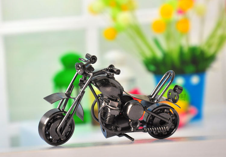 Retro Metal Handmade Cruiser Motorcycle