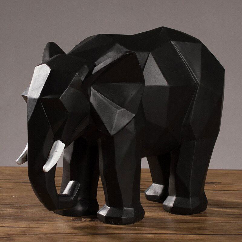 Large <br/> Resin Elephant Statue