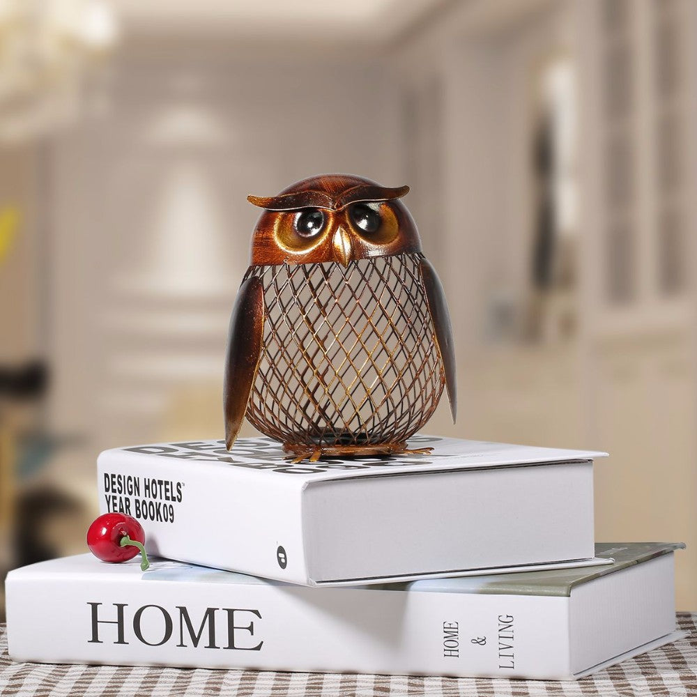 Vintage Owl Money Box