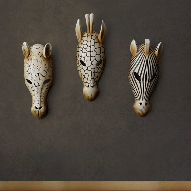 African Animal Statue
