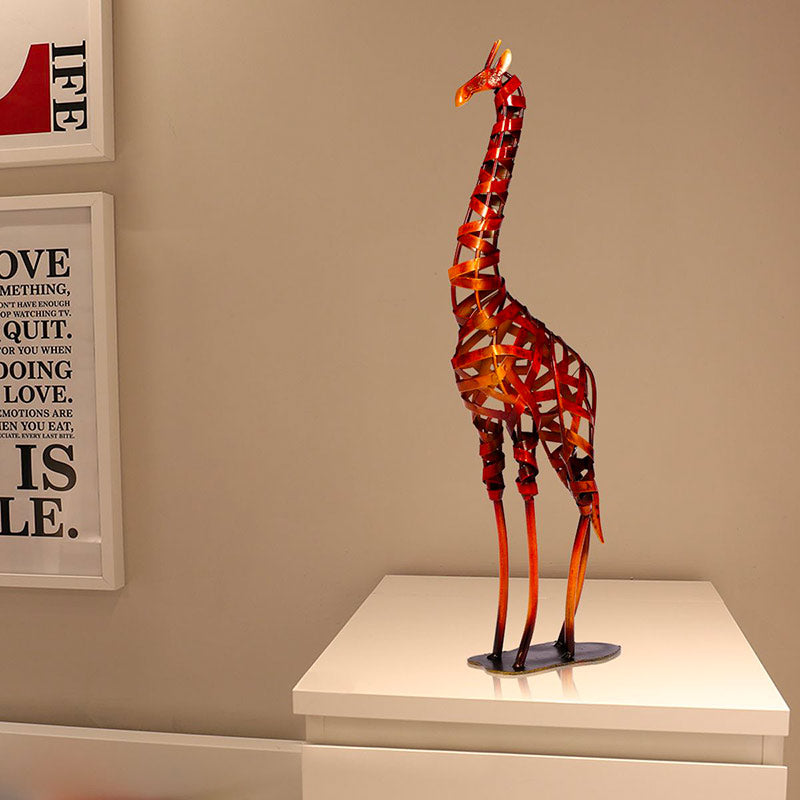 Giraffe Sculpture <br/> Metal XXL