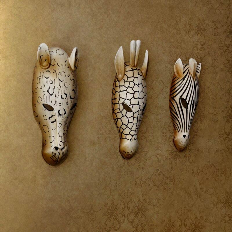 African Animal Statue