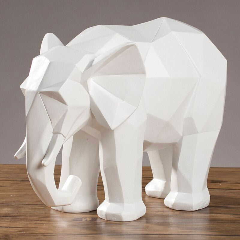 Large <br/> Resin Elephant Statue