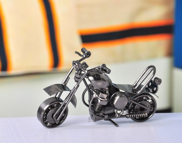 Retro Metal Handmade Cruiser Motorcycle