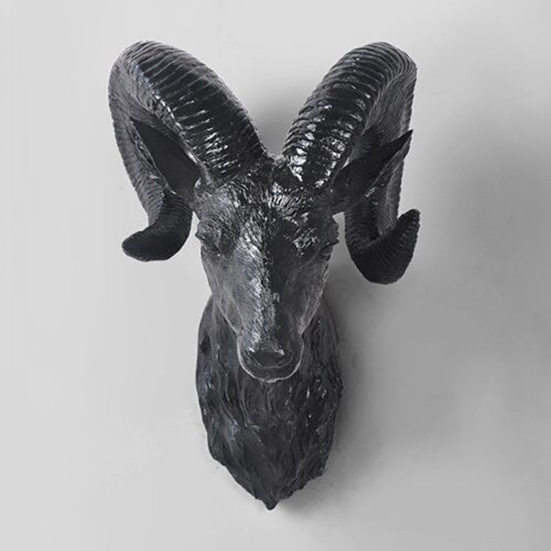 Animal Wall Sculpture <br/> Mouflon