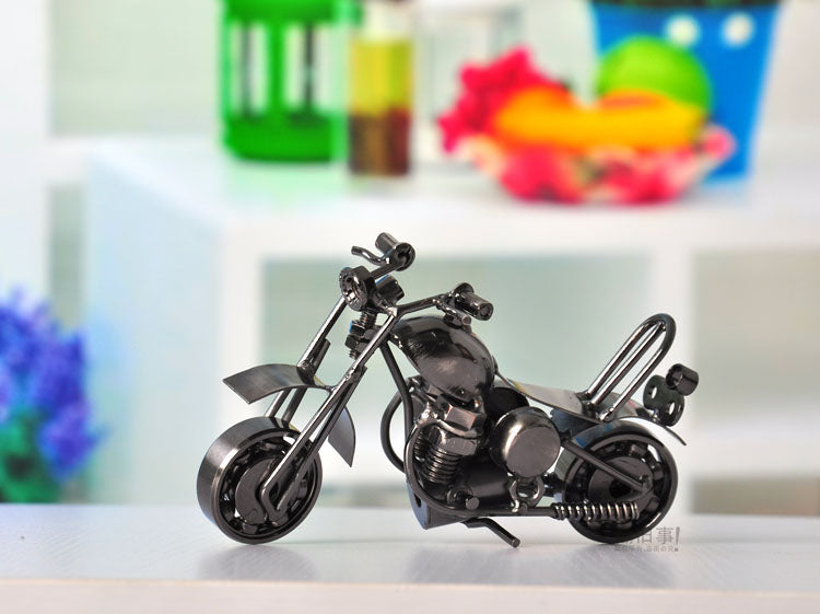 Retro Metal Handmade Cruiser Motorcycle