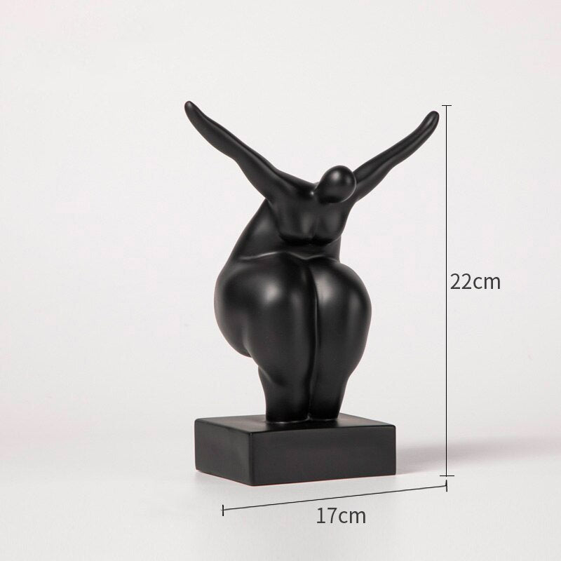 Woman Statue <br/> Plus-Size Woman Sculpture