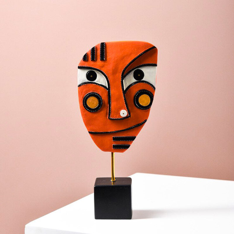 Abstract Sculpture <br/> Abstract Face Decor 23 cm