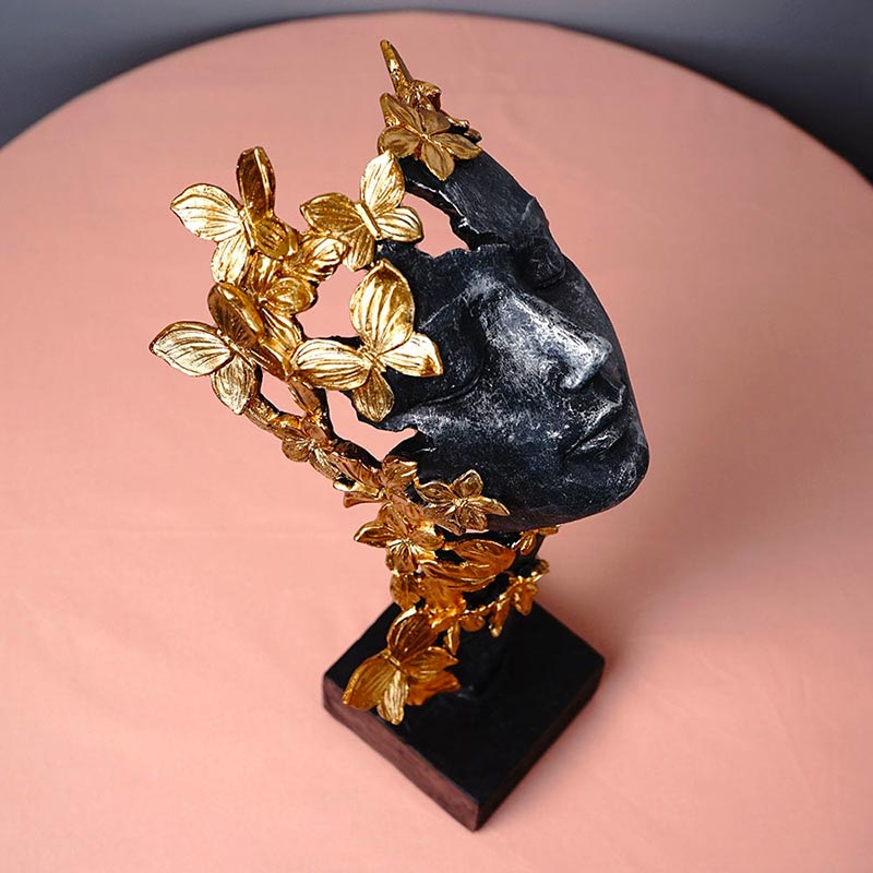 Woman Statue <br/> Woman Face Sculpture 31 cm