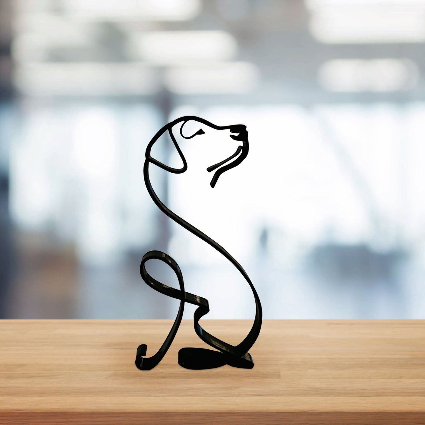 Wrought Iron Dog Miniature