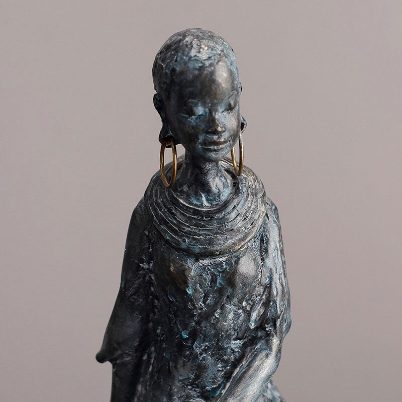 African Statue <br/> Decor