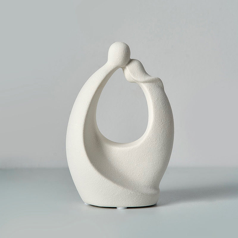 Statue <br/> Seated Couple