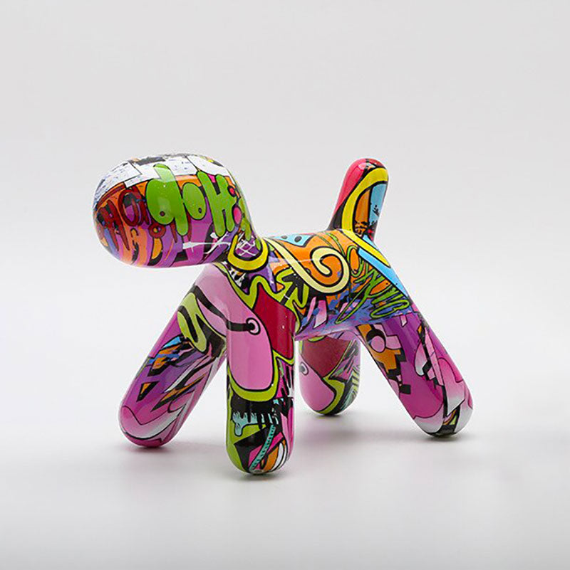 Dog Statue <br/> Graffiti Decor