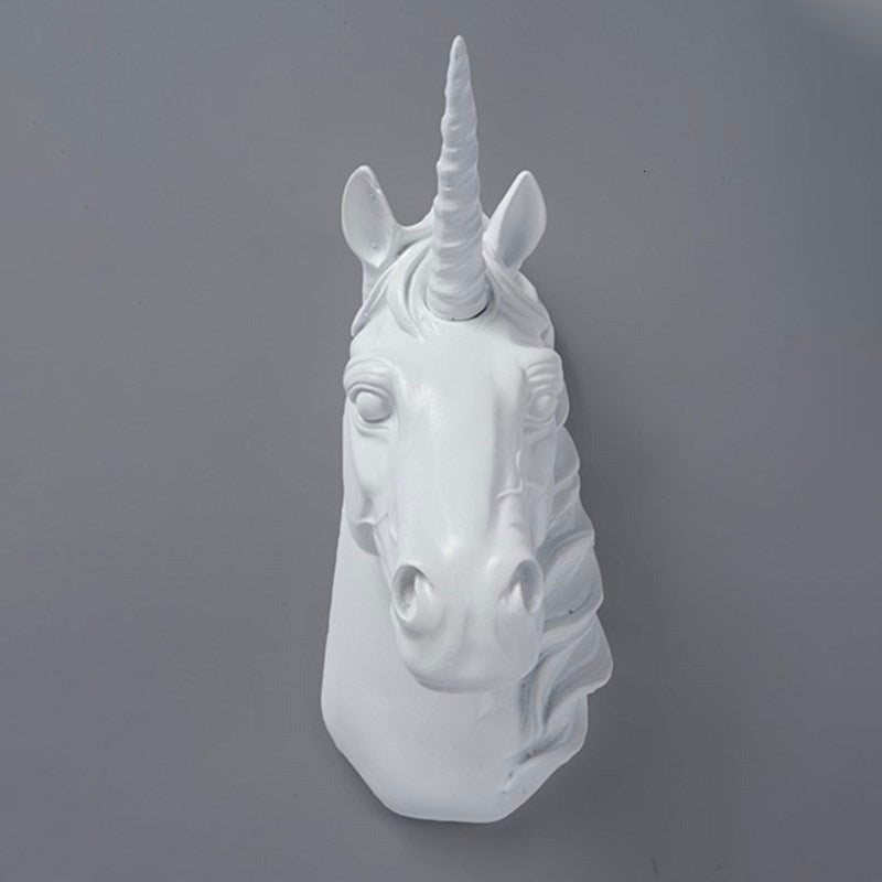 Unicorn Wall Sculpture <br/> Contemporary Wall Statue