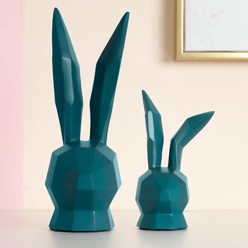 Origami Rabbit Statuette