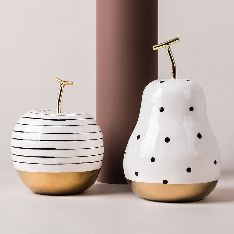 Contemporary Sculpture <br> Ceramic Apple