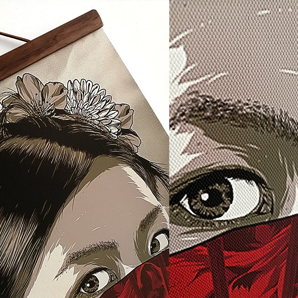 Heart Of A Warrior Samurai Paintings