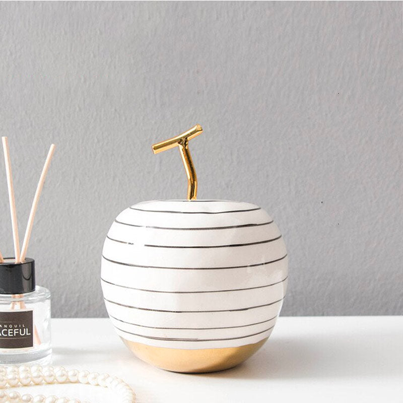 Contemporary Sculpture <br> Ceramic Apple