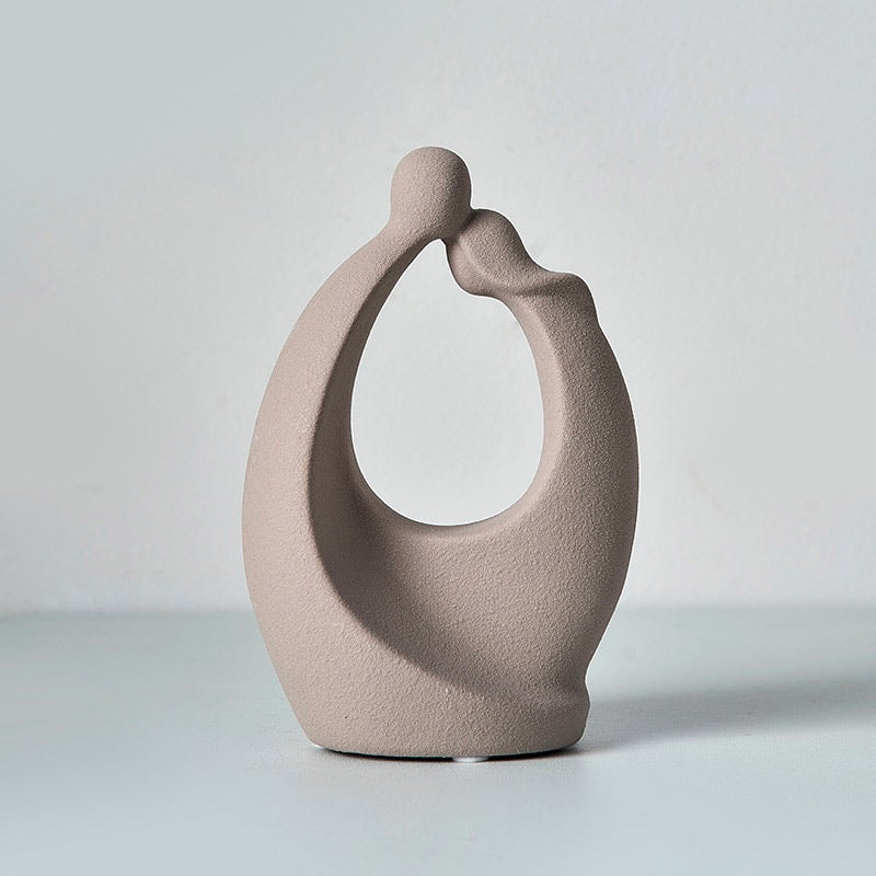 Statue <br/> Seated Couple