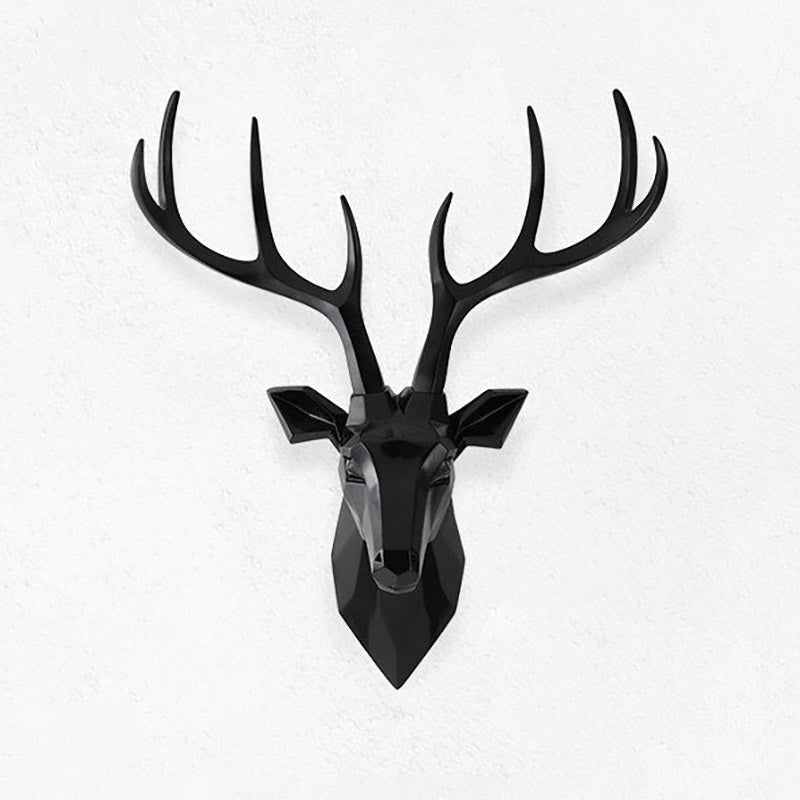 Deer Wall Sculpture <br/> Gold Wall Decor