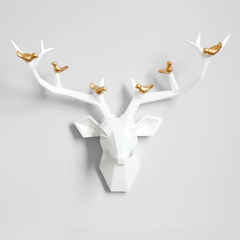 Modern Wall Sculpture <br/> Origami Deer Head