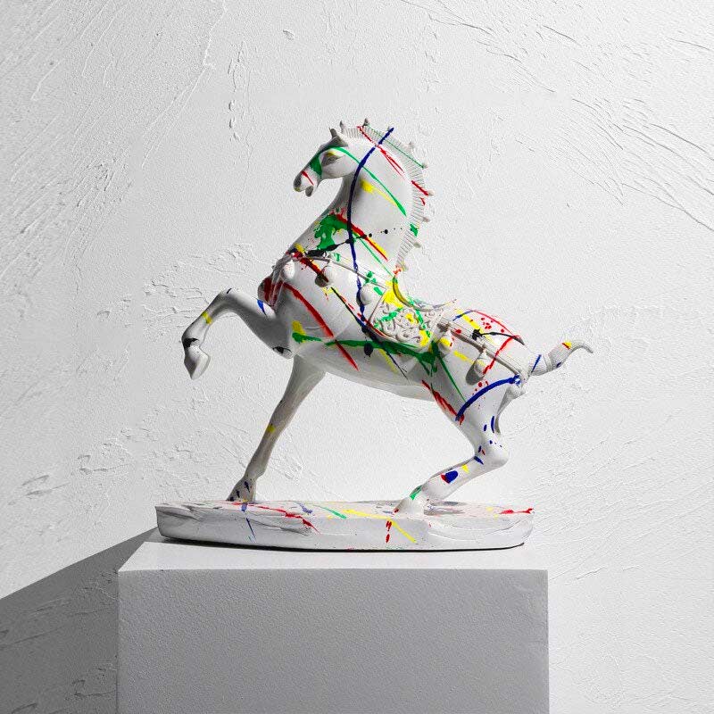 Horse Statue <br/> Raised Leg