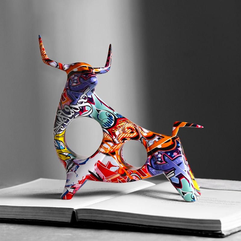Bull Statue <br/> Multicolor