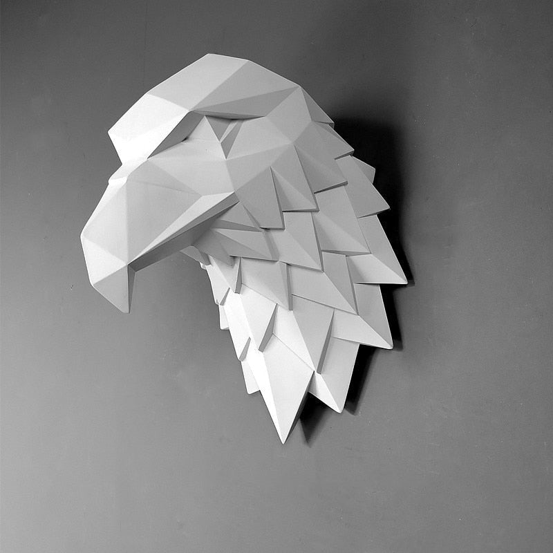Eagle Wall Sculpture <br/> Black Wall Decor