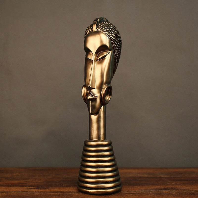 African Statue <br/> Bronze