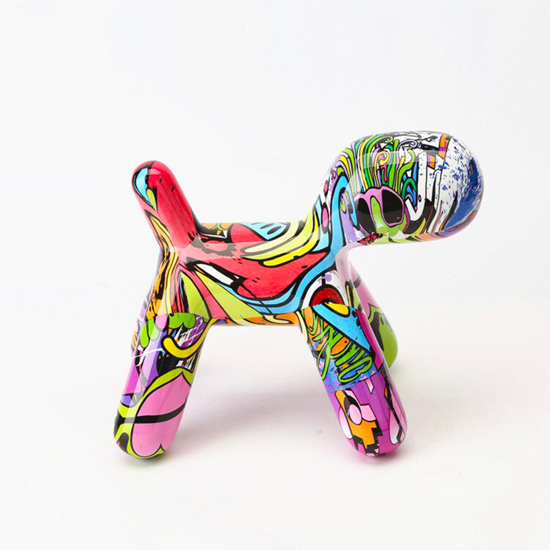 Dog Statue <br/> Graffiti Decor