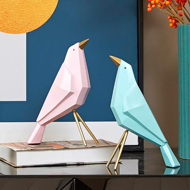 Bird Statue <br/> Decor