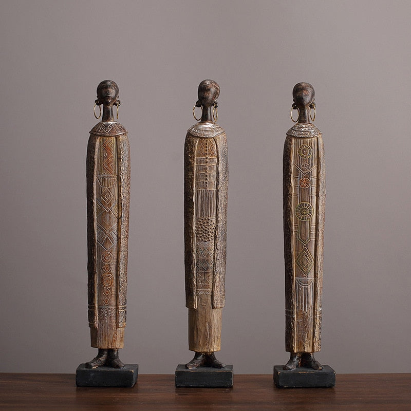 African Statuette 37 cm