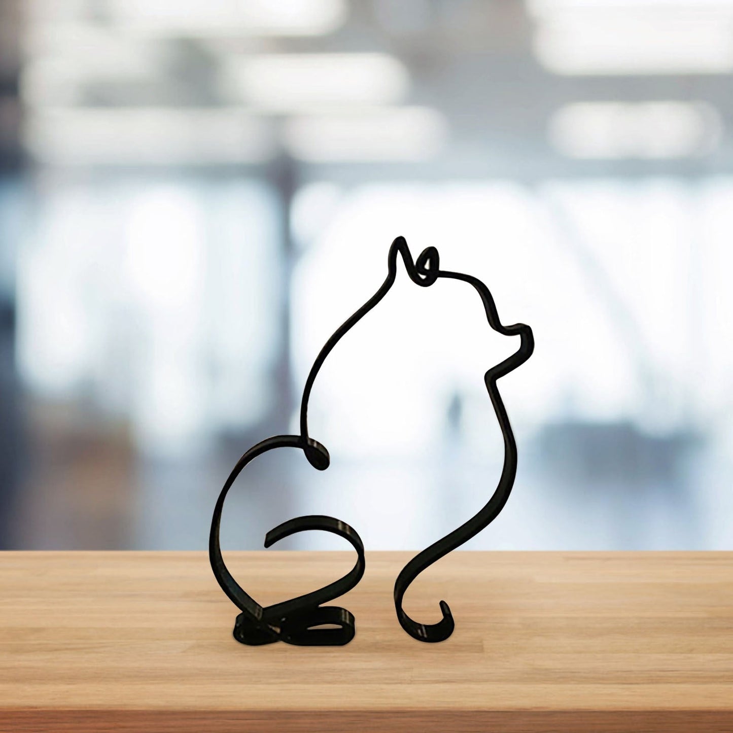 Wrought Iron Dog Miniature