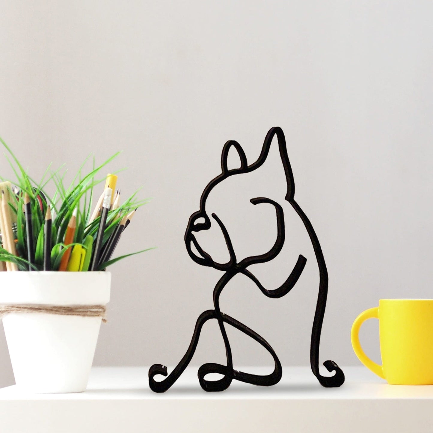 Wrought Iron Dog Miniature