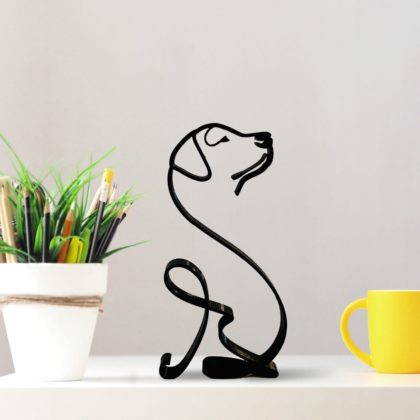 Wrought Iron Dog Miniature