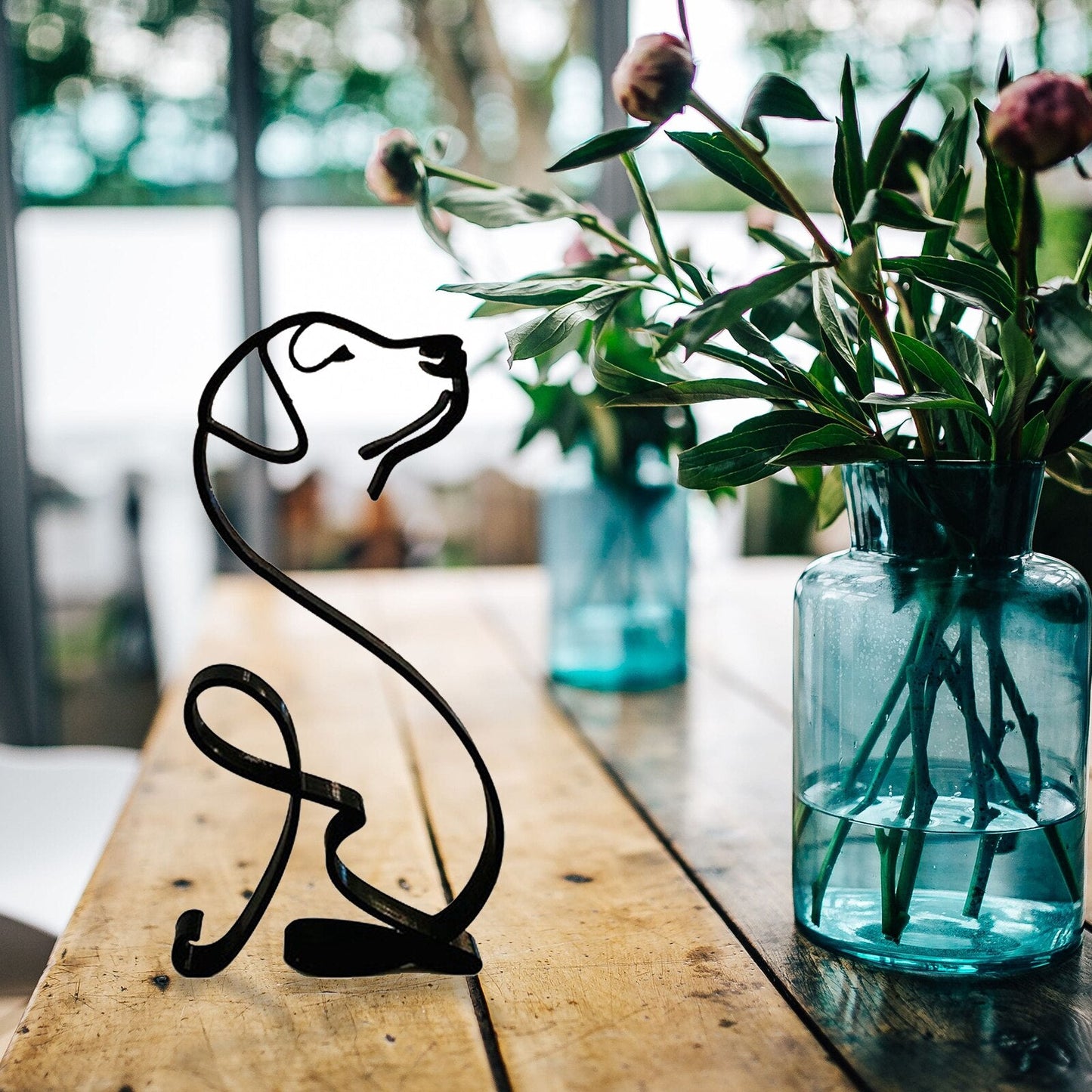 Wrought Iron Dog Miniature