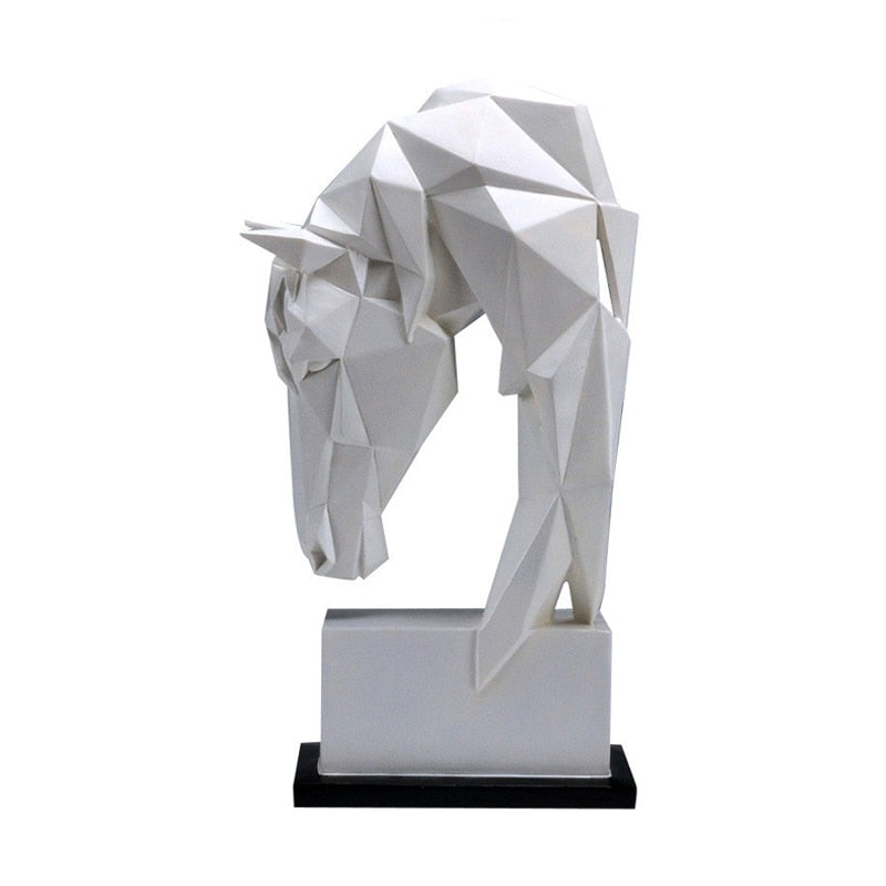 Geometric Origami Horse