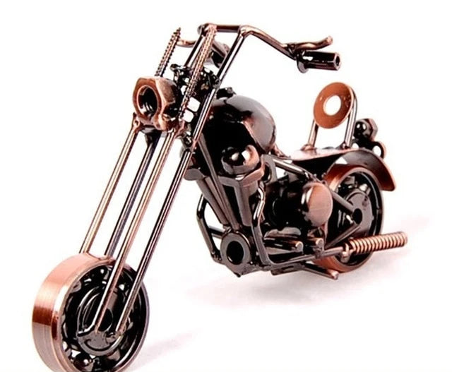 Retro Metal Handmade Cruiser Motorcycle
