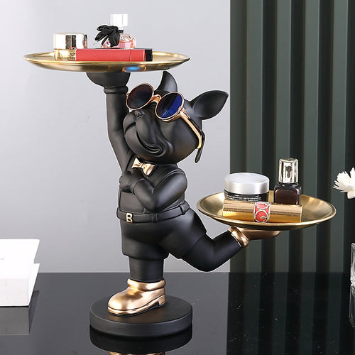 Modern French Bulldog Tray