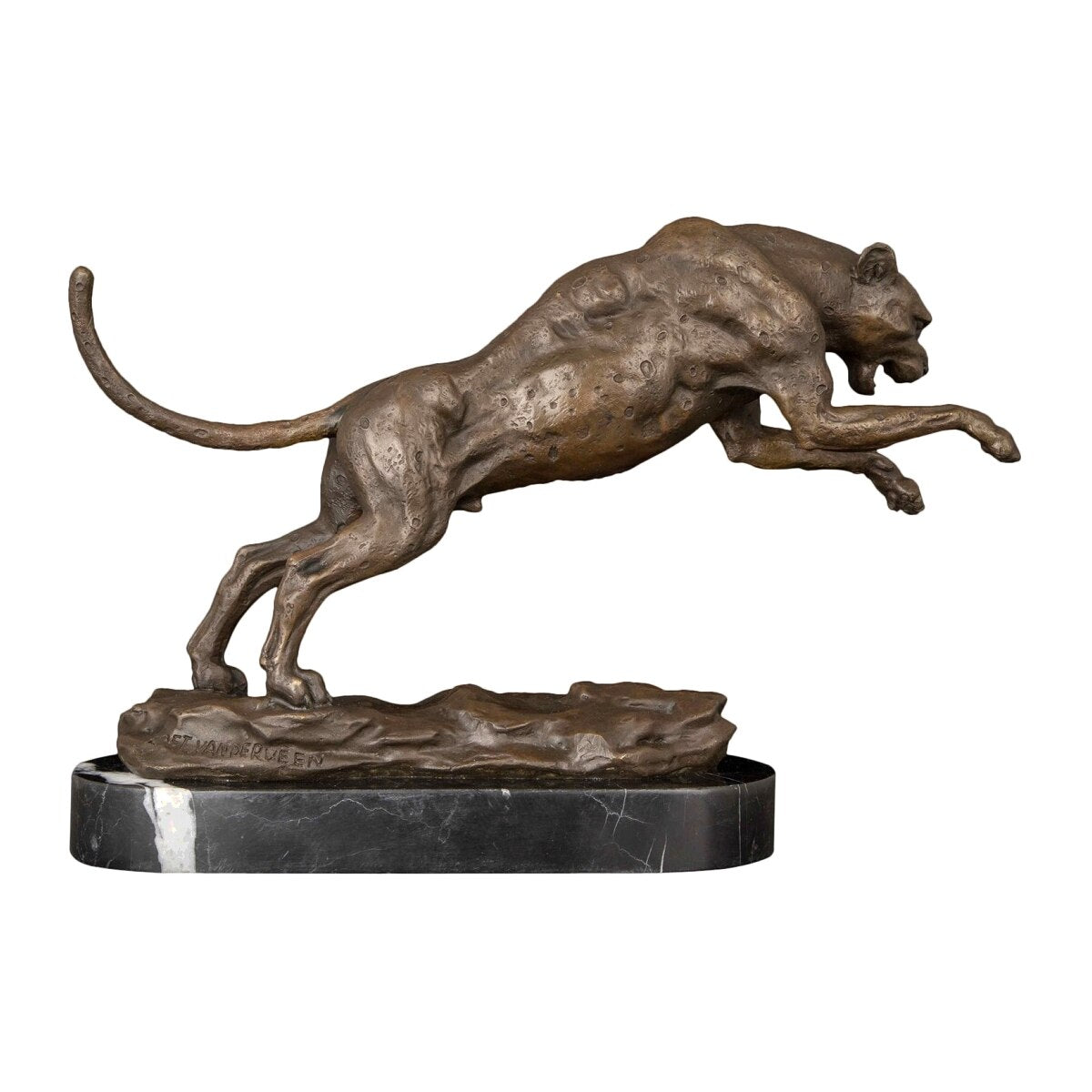 Bronze Leopard 23 cm